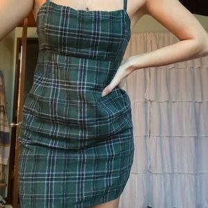Urban outfitters plaid dress